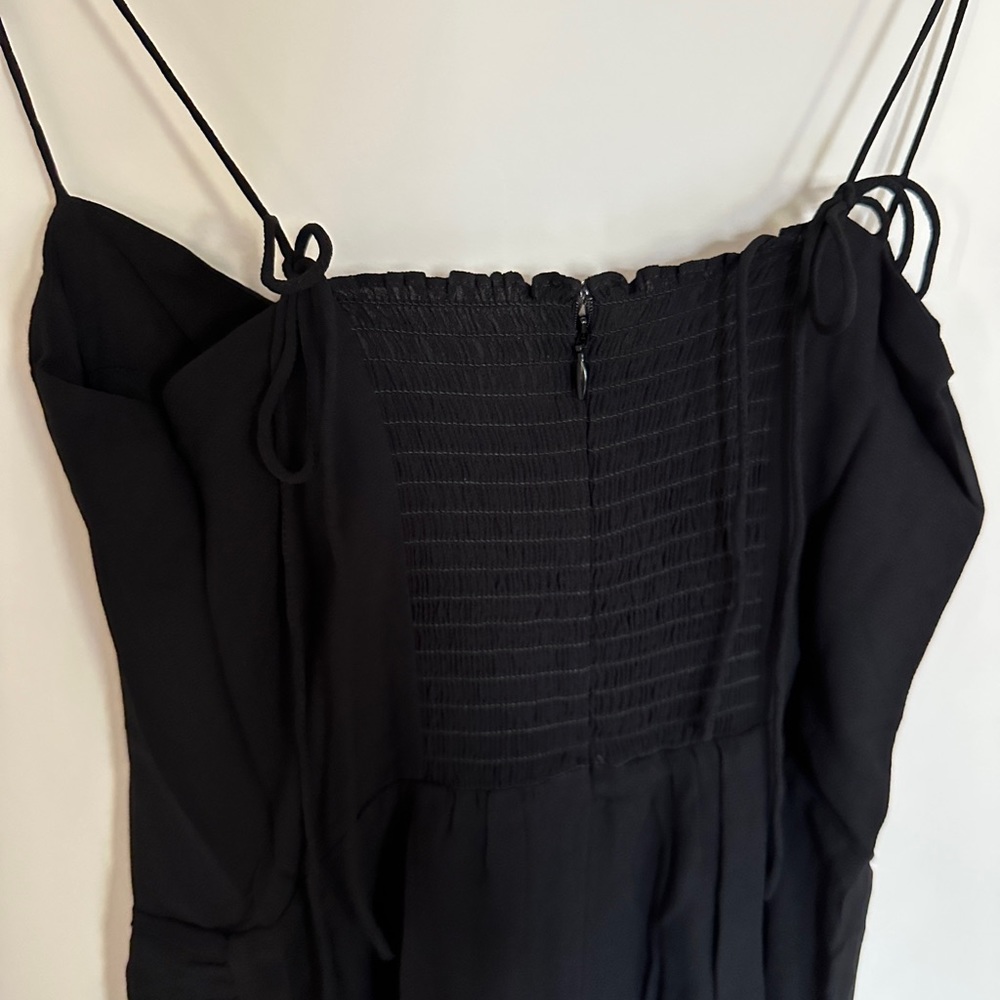NEW Reformation Kourtney Dress in Black - size 6 - Picture 10 of 11